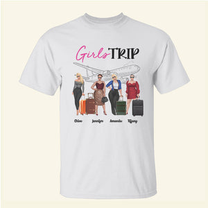 Friends Girls Trip - Personalized Shirts - Shirts - GoDuckee