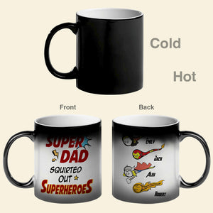 Father's Day Personalized Mug 06HUHN150323 - Magic Mug - GoDuckee