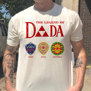 The Legend Of Dada Personalized Father's Day Shirts, Gift For Father, Grandpa - Shirts - GoDuckee