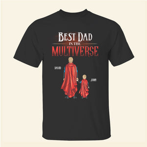 Best Dad In The Multiverse - Personalized Shirts - Gift For Dad - Shirts - GoDuckee