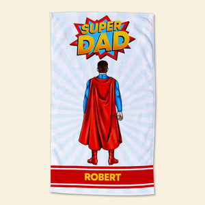 Dad and Kid TZ-BTAM2-03qhqn170423tm Personalized Beach Towel - Beach Towel - GoDuckee