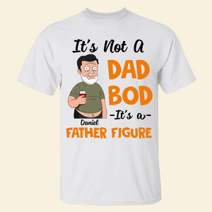 Not A Cartoon Dad Bod, Personalized Drinking Shirts, Gift For Dad, Grandpa, Uncle - Shirts - GoDuckee