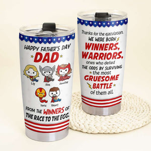 Father's Day Personalized Tumbler 03HTHN070423 - Tumbler Cup - GoDuckee