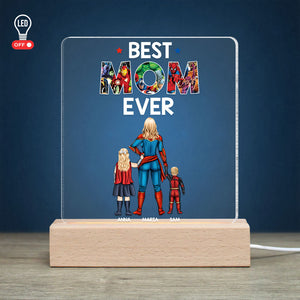 Family Personalized Led Light 02QHLH230323TM - Led Night Light - GoDuckee