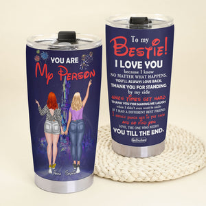 I Love You Because I Know No Matter What Happens, You’ll Always Love Me Back Personalized Bestie Tumbler Cup - Tumbler Cup - GoDuckee