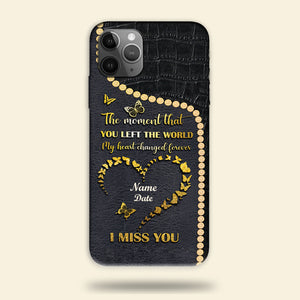 Heaven The Moment That You Left The World - Custom Phone Case - Phone Case - GoDuckee