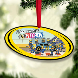 Racing Team- Personalized Christmas Ornament - Ornament - GoDuckee