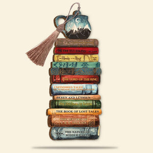 Book The Two Towers - Personalized Wooden Bookmark - Bookmarks - GoDuckee