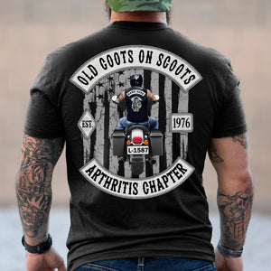 Old Coots On Scoots Arthritis Chapter Personalized Biker Shirt, Gift For Biker - Shirts - GoDuckee