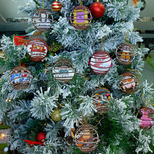 Personalized Friends 3D Dual Spiral Ornament, Christmas Tree Decor - Ornament - GoDuckee