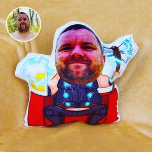 Personalized Custom Shape Pillow, Gift For Man - Pillow - GoDuckee