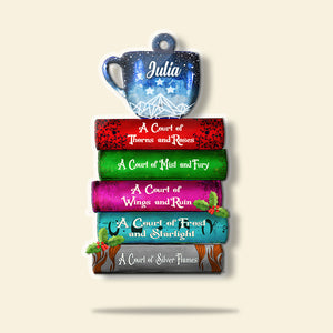 ACOTAR Series Personalized Christmas Ornament, Gift For Book Lover - Ornament - GoDuckee