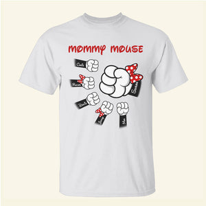 Personalized Mama/Papa Shirts - Mommy/Daddy Mouse - 03NAHN220422 - Shirts - GoDuckee
