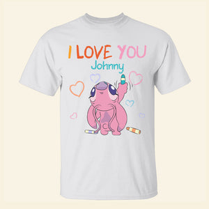 Couple Sweet Valentine's Day Shirt Hoodie Sweatshirt - Shirts - GoDuckee