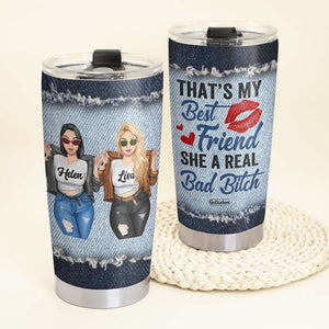That's My Best Friend - Personalized Tumbler Cup - Tumbler Cup - GoDuckee
