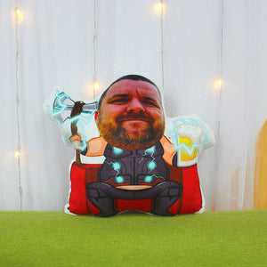 Personalized Custom Shape Pillow, Gift For Man - Pillow - GoDuckee