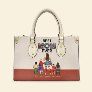 Mother's Day Personalized Leather Bag 04QHHN280323TM - Leather Bag - GoDuckee
