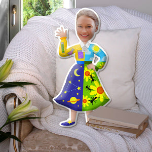 Teacher Miss Frizzle Custom Shape Pillow Gift For Teacher - Pillow - GoDuckee