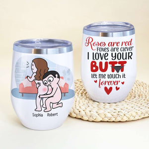 Roses Are Red, Personalized Mug, Gift For Naughty Couple - Coffee Mug - GoDuckee