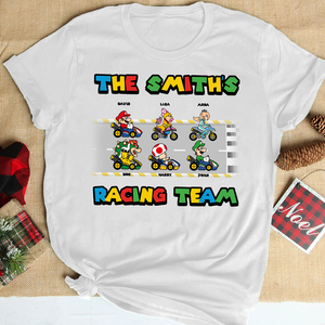 Kart Racing Family - Racing Team Personalized Shirt - Shirts - GoDuckee