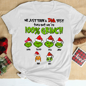Family DNA Test Turn Our We 're 100%, Personalized Funny Family Shirt - Shirts - GoDuckee