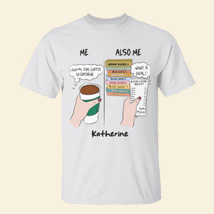 Personalized Book Shirt, Custom Book Titles, Gift For Book Lovers - Shirts - GoDuckee