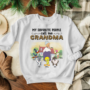 My Favorite People Call Me Grandma Personalized Grandma Shirt, Gift For Family - Shirts - GoDuckee