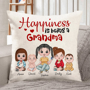 Family Anniversary, Happy Day Family Pillow Gift - Pillow - GoDuckee
