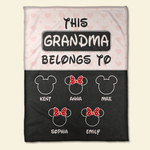 Grandma 011qhqn290323 Personalized Blanket - Blanket - GoDuckee