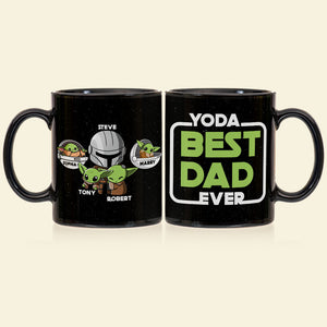 Best Family Dad Gift 06OHPO180423 Personalized Black Mug - Coffee Mug - GoDuckee