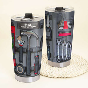Mechanic Tool Insulated - Personalized Tumbler Cup - Tumbler Cup - GoDuckee