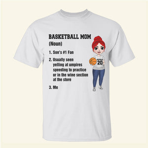 Basketball Mom Definition - Personalized Shirts - Shirts - GoDuckee
