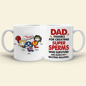 Father's Day Personalized Mug 02HTHN070423 - Coffee Mug - GoDuckee