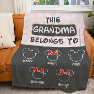 Grandma 011qhqn290323 Personalized Blanket - Blanket - GoDuckee