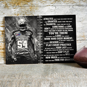 Don't Take The Sport You Play For Granted Personalized Football Canvas Print, Gift For Football Lovers - Poster & Canvas - GoDuckee