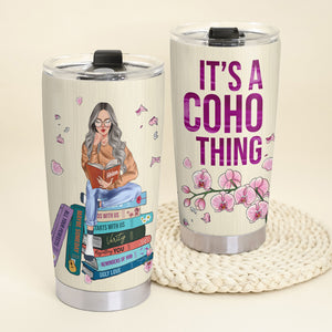 Girl Book Lover 01HUHU300123 Personalized Tumbler - Tumbler Cup - GoDuckee