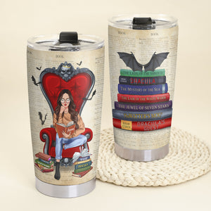 Bram Stoker - Personalized Tumbler Cup - Tumbler Cup - GoDuckee
