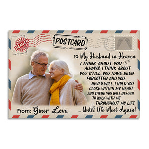 Custom Memories Of Dad & Mom Photo Poster - Post Stamp Frame - Poster & Canvas - GoDuckee