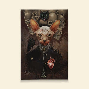 Edgar Allan Poe Custom Face Photo Poster - Poster & Canvas - GoDuckee