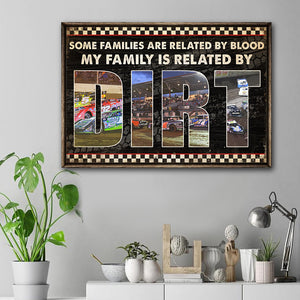 Dirt Track Racing - Custom Racing Photo Poster - Racing Family Related By Dirt dtracing2104 - Poster & Canvas - GoDuckee