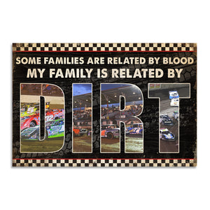 Dirt Track Racing - Custom Racing Photo Poster - Racing Family Related By Dirt dtracing2104 - Poster & Canvas - GoDuckee