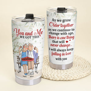 You And Me We Got This, Personalized Tumbler, Gifts For Couple - Tumbler Cup - GoDuckee