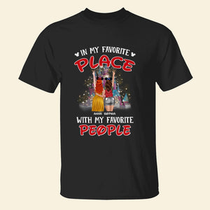 In My Favorite Place With My Favorite People Personalized Friends Shirt Gift For Friends - Shirts - GoDuckee
