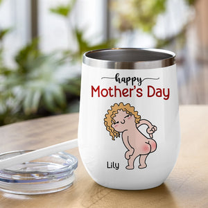 Thanks For Wiping My Bum When I Was Younger - Personalized Mother's Day Mug - Gift For Mom - Coffee Mug - GoDuckee
