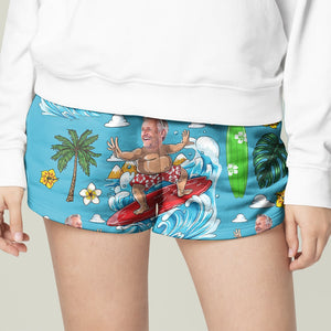 Custom Surfing Hawaiian Shirt and Men Beach Shorts - Beach Pattern - Hawaiian Shirts - GoDuckee
