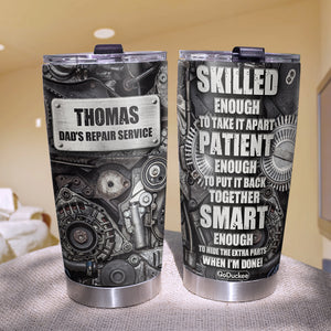 Personalized Mechanic Tumbler - What Part Of Don't You Understand? - Tumbler Cup - GoDuckee