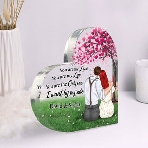 You Are My Love You Are My Life Personalized Couple Plaque, Gift For Couple - Decorative Plaques - GoDuckee