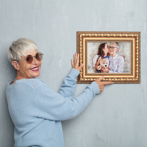 Family Mother's Day & Father's Day - Personalized Wall Art - Gift For Mom/Dad - Poster & Canvas - GoDuckee