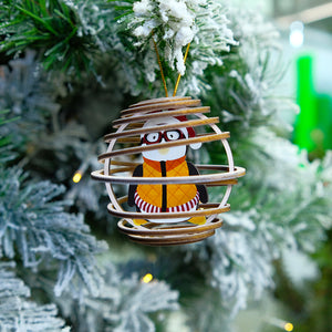 Personalized Friends 3D Dual Spiral Ornament, Christmas Tree Decor - Ornament - GoDuckee