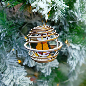 Personalized Friends 3D Dual Spiral Ornament, Christmas Tree Decor - Ornament - GoDuckee